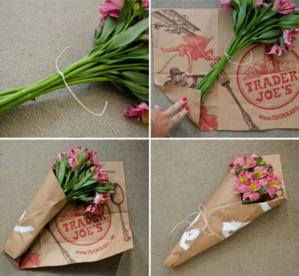 Τυπωμένα φύλλα συσκευασίας λουλουδιών εγγράφου της Kraft/τυλίγοντας φύλλα δώρων φιλικά προς το περιβάλλον