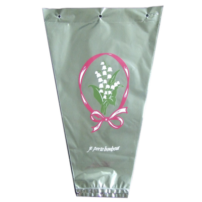 Τυπωμένα μανίκια λουλουδιών σελοφάν/πλαστικά μανίκια λουλουδιών BOPP CPP για τη Floral συσκευασία